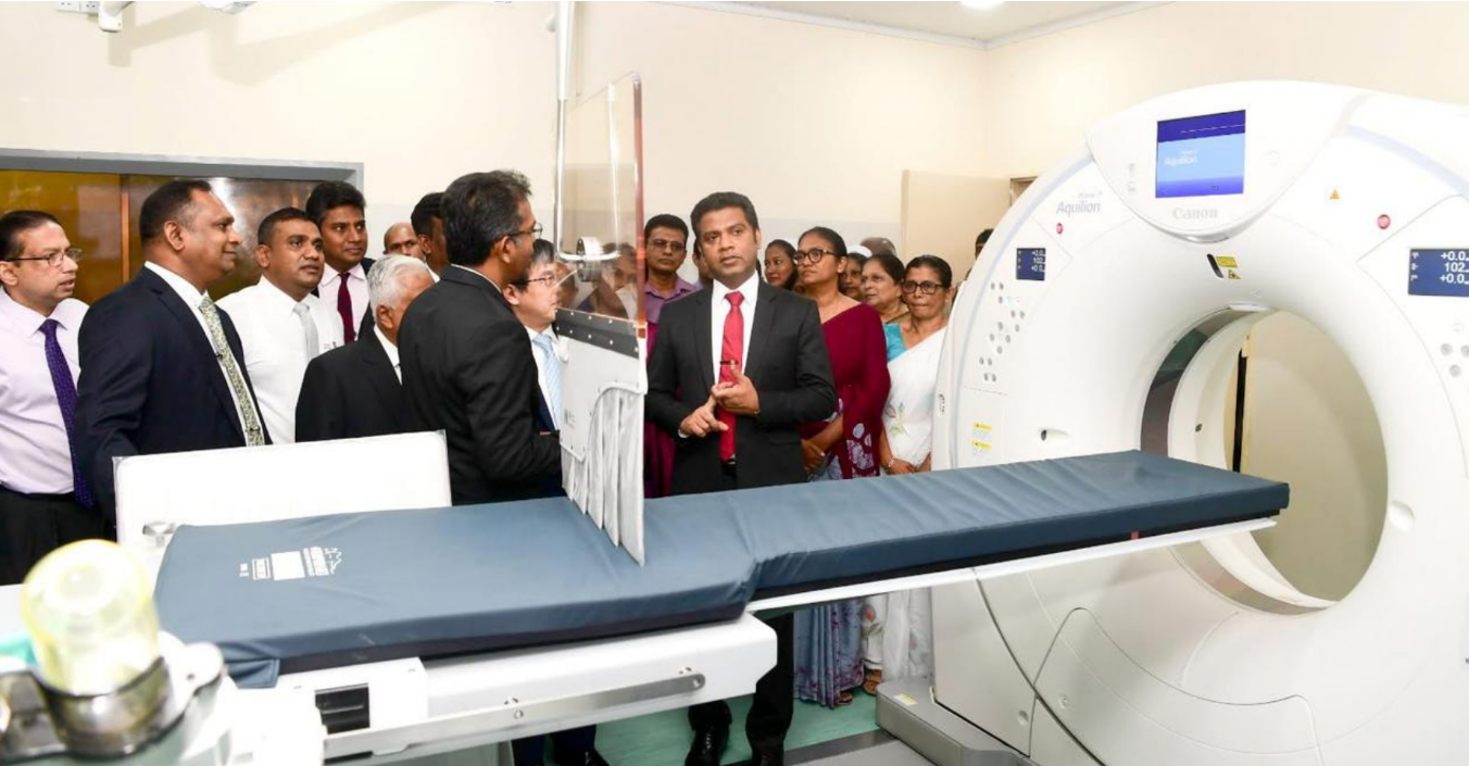 Sri Jayewardenepura Hospital Launches 4D Angio CT Unit