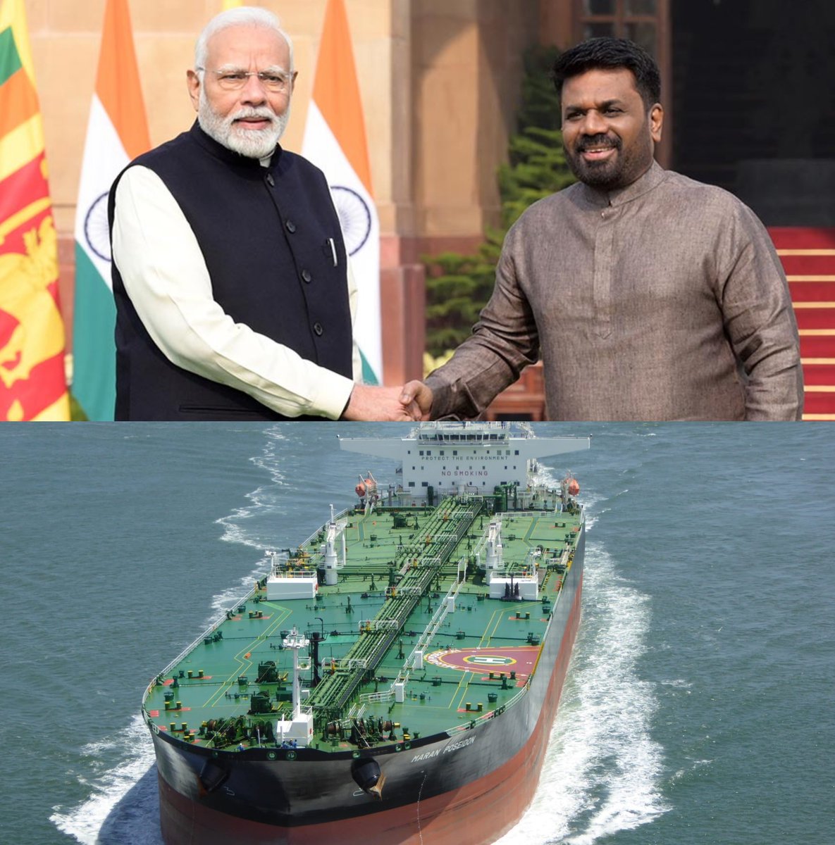 Sri Lanka Thanks India for Emergency Fuel Support.