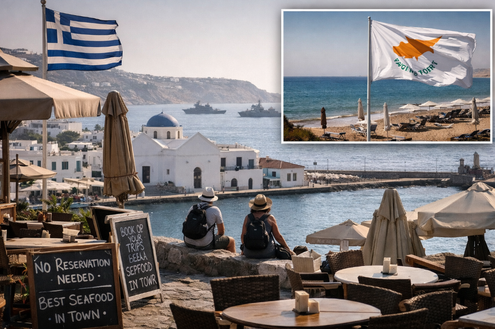 Tourism in Greece and Cyprus Affected by Middle East Conflict