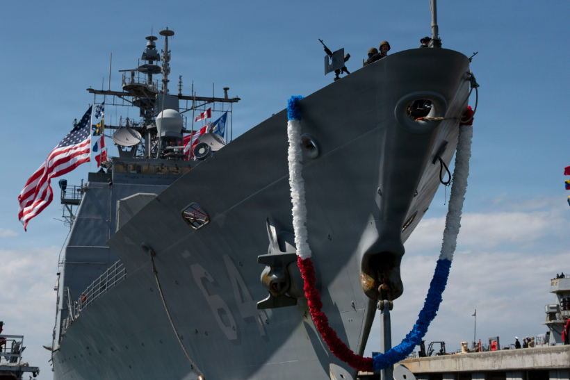 USS Gettysburg Returns After SOUTHCOM Deployment