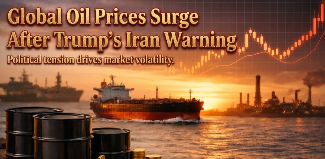 Global Oil Prices Surge After Trump’s Iran Warning.
