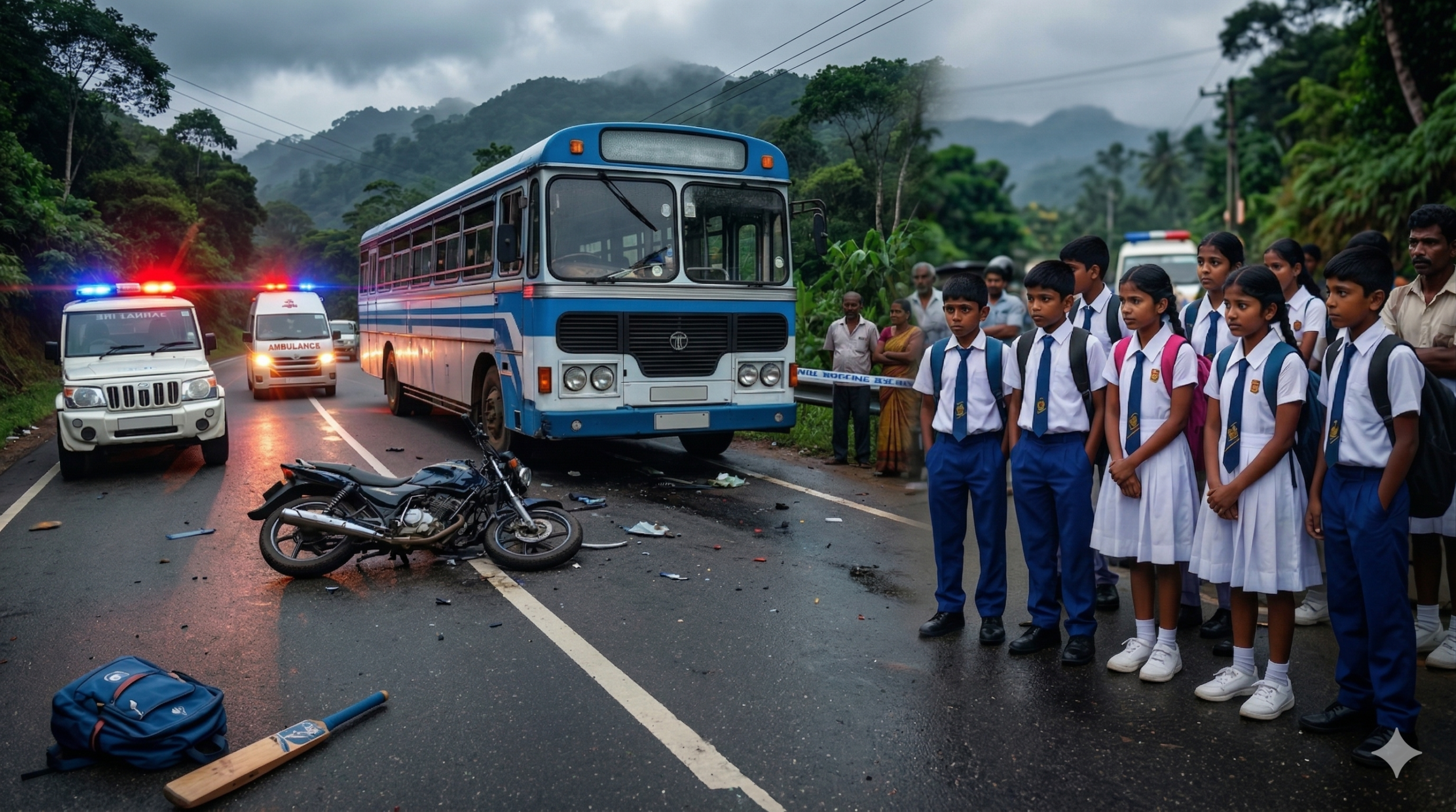 School Student Killed in Ududumbara Road Accident