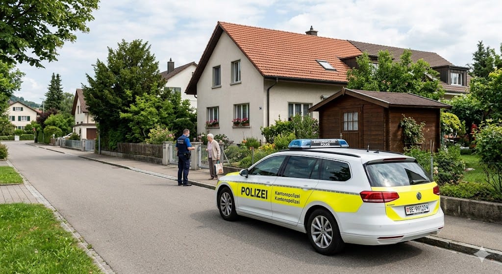 Suspect Arrested After Staying in Garden Shed in Döttingen