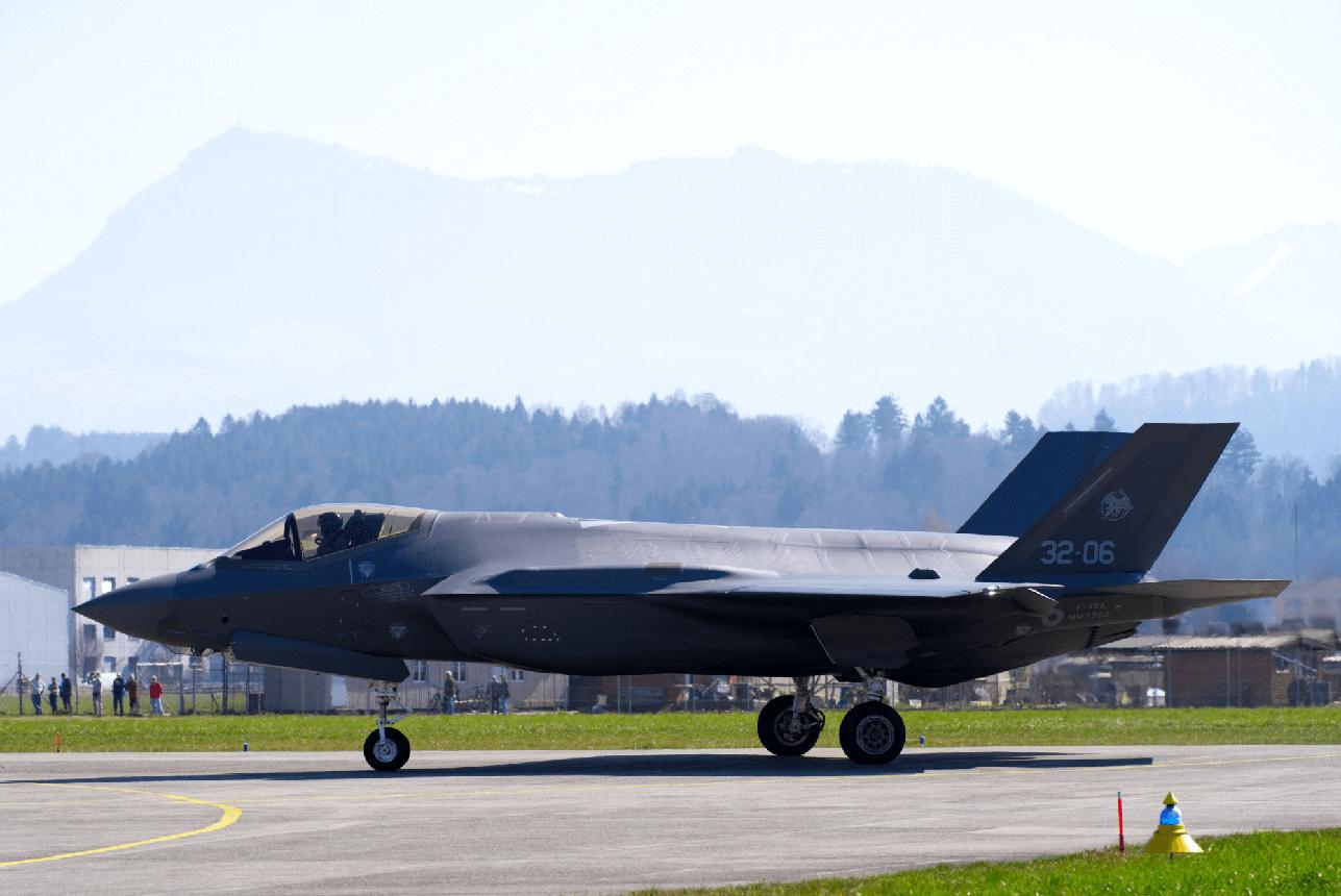 Switzerland’s First F-35 Jet Assembled.