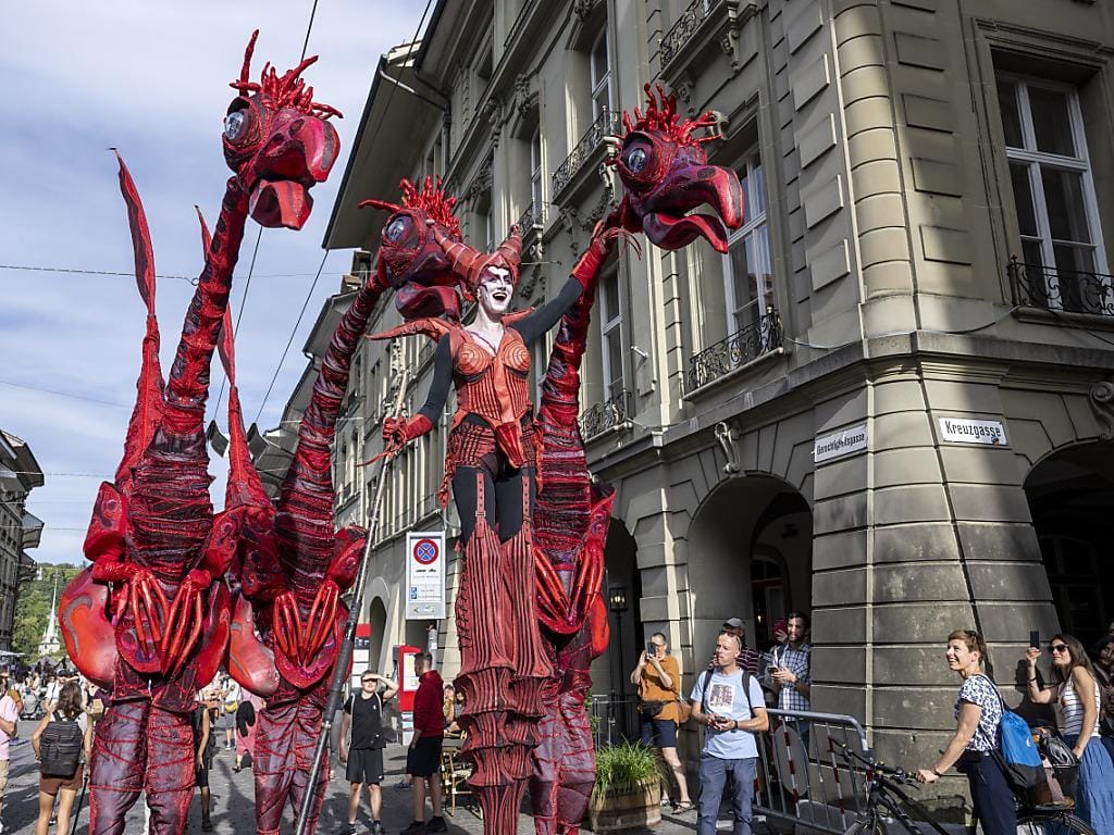 Massive Crowds Attend 35th Swiss Federal Music Festival in Biel/Bienne