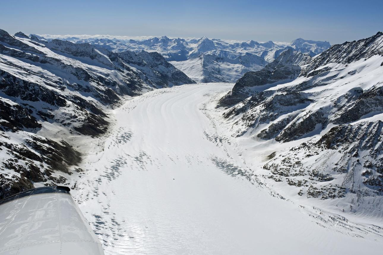 Swiss Glacier Snow Levels Critically Low