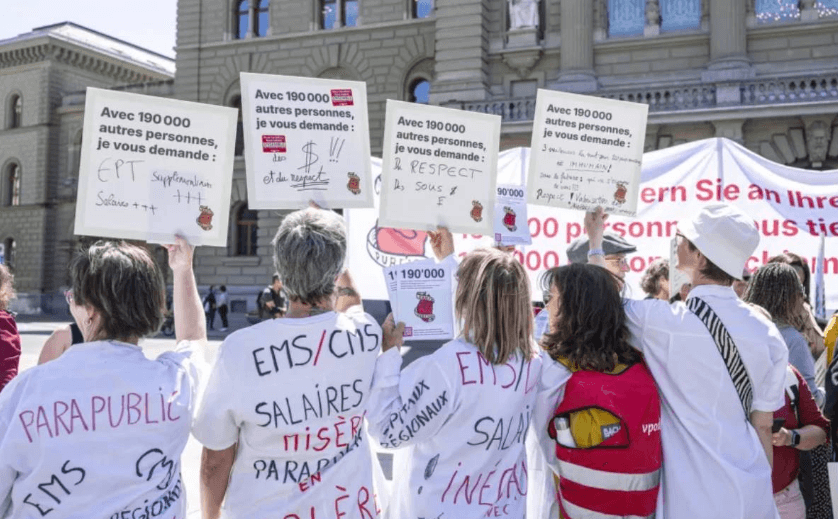 Swiss Government Faces Criticism Over Actions Against Nurses Amid Shortage.