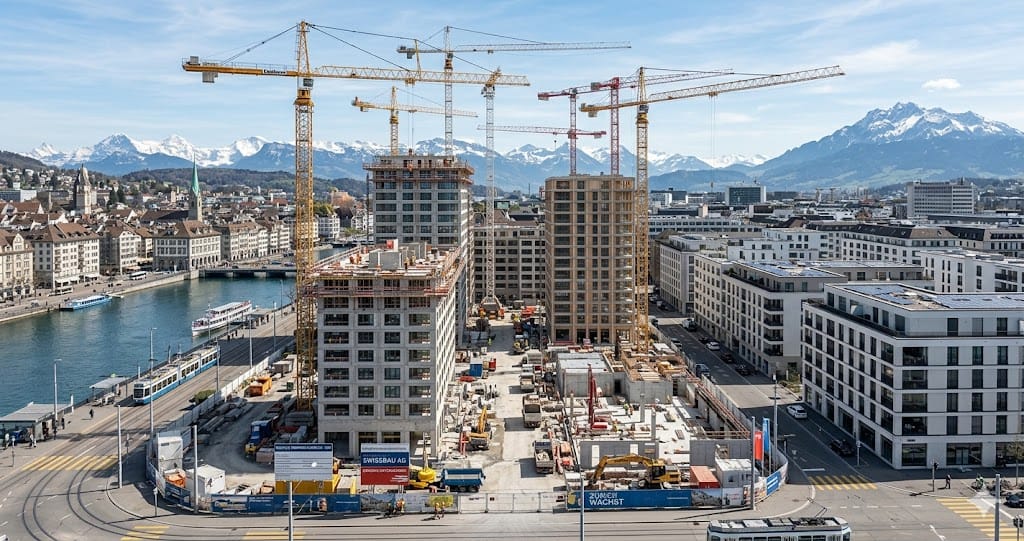 Swiss Construction Growth Driven by Housing Demand.
