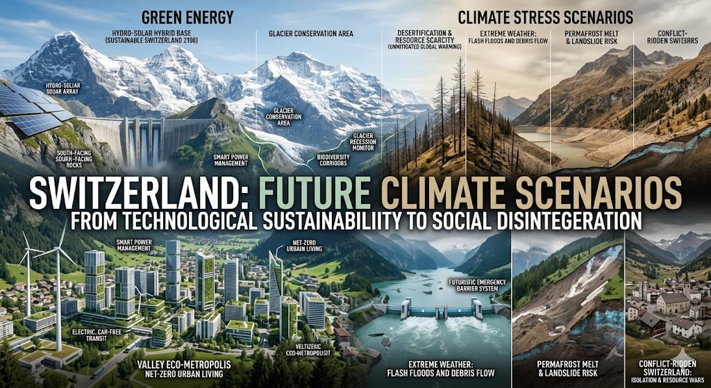 WSL Study Outlines Five Possible Futures for Switzerland