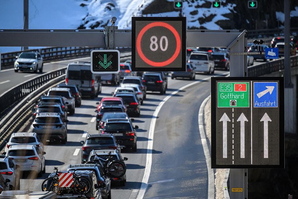 Holiday Rush Causes Major Delays in Switzerland.