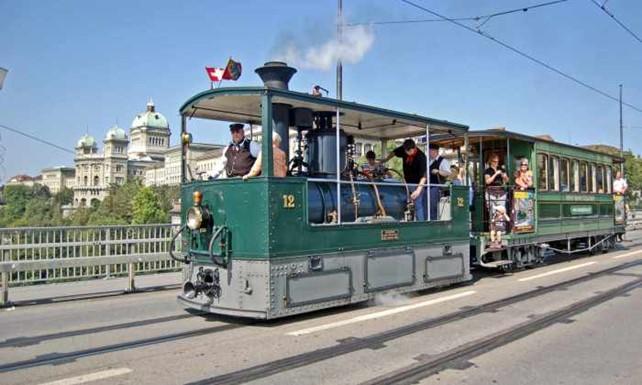Historic Bern Steam Tram Receives Heritage Protection Status