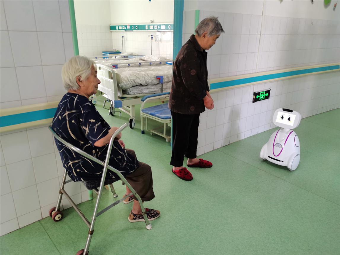 China Uses Robots for Elderly Care Support.