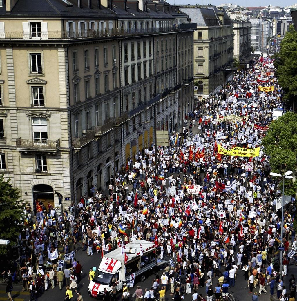 Geneva Approves No G7 Protest Route.