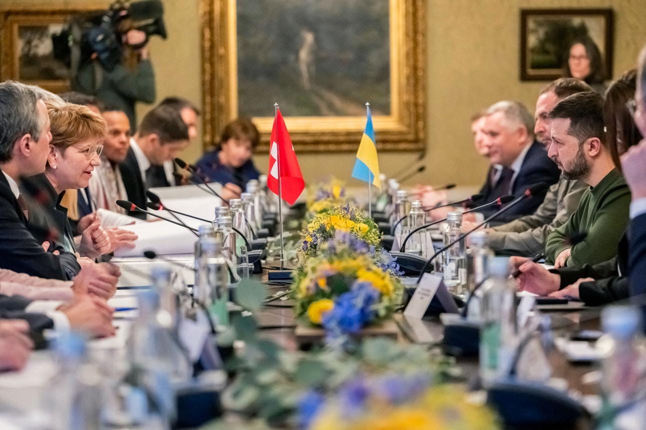 Global Ukrainian Summit Brings Leaders to Bern.
