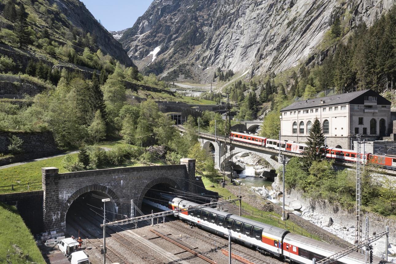 Gotthard Base Tunnel Marks 10 Years in Service.