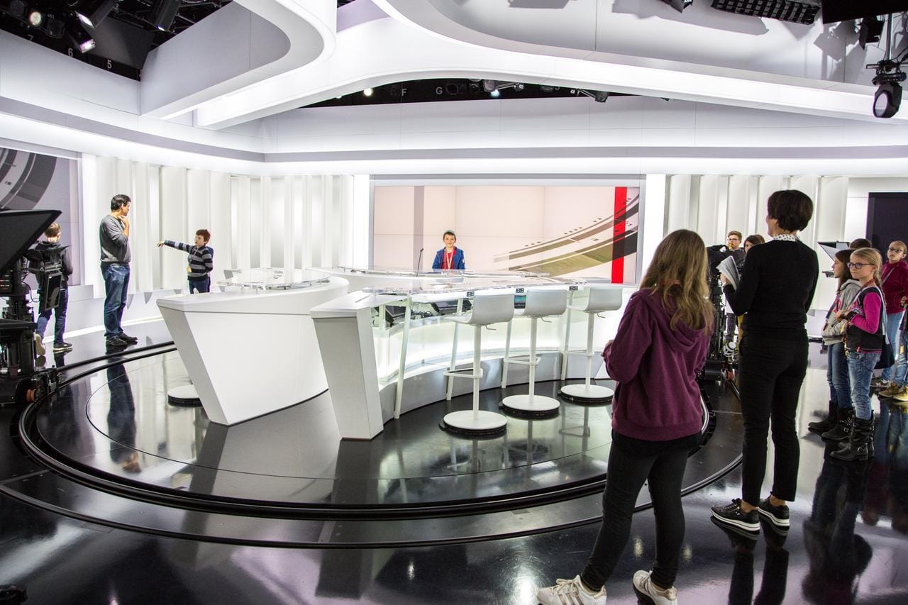 Thousands Explore New RTS Media Centre in Lausanne.