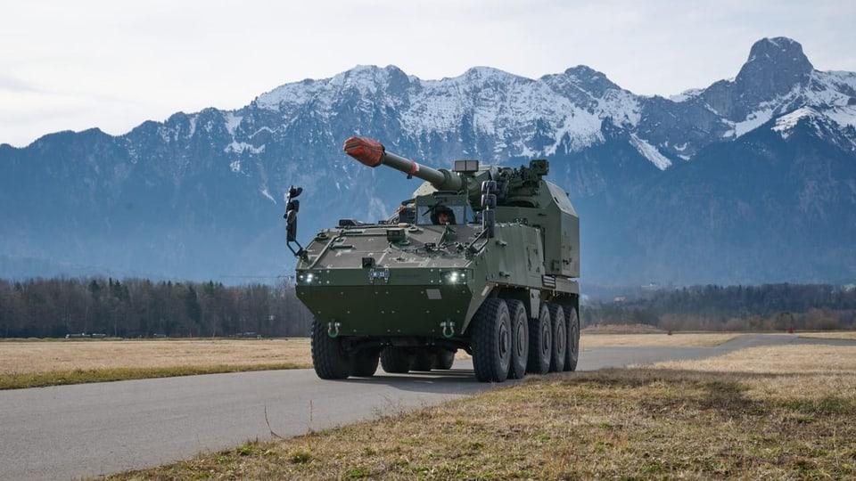 Swiss Army Orders New German Artillery System.