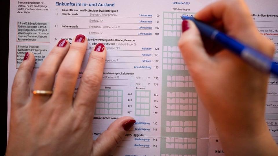 What Documents Are Required for a Swiss Tax Declaration (Steuererklärung)?