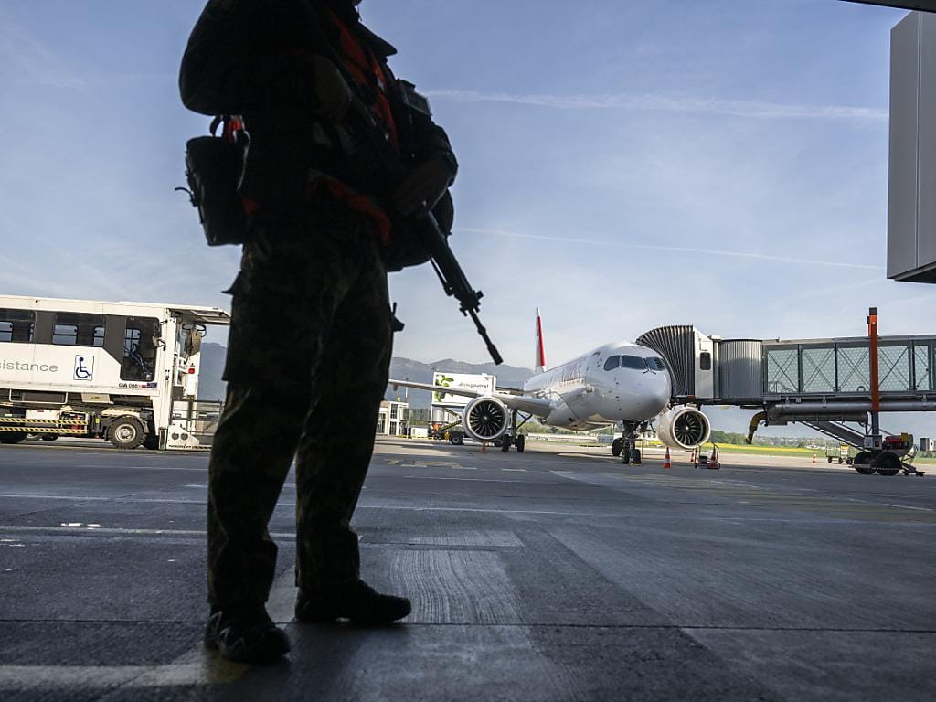 Swiss Army Mobilises 4,000 Soldiers for G7 Summit Security Near Evian.