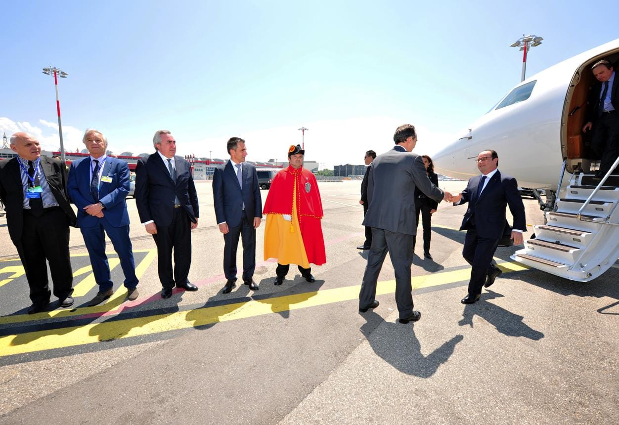 Trump Arrives in Geneva Ahead of G7 Summit