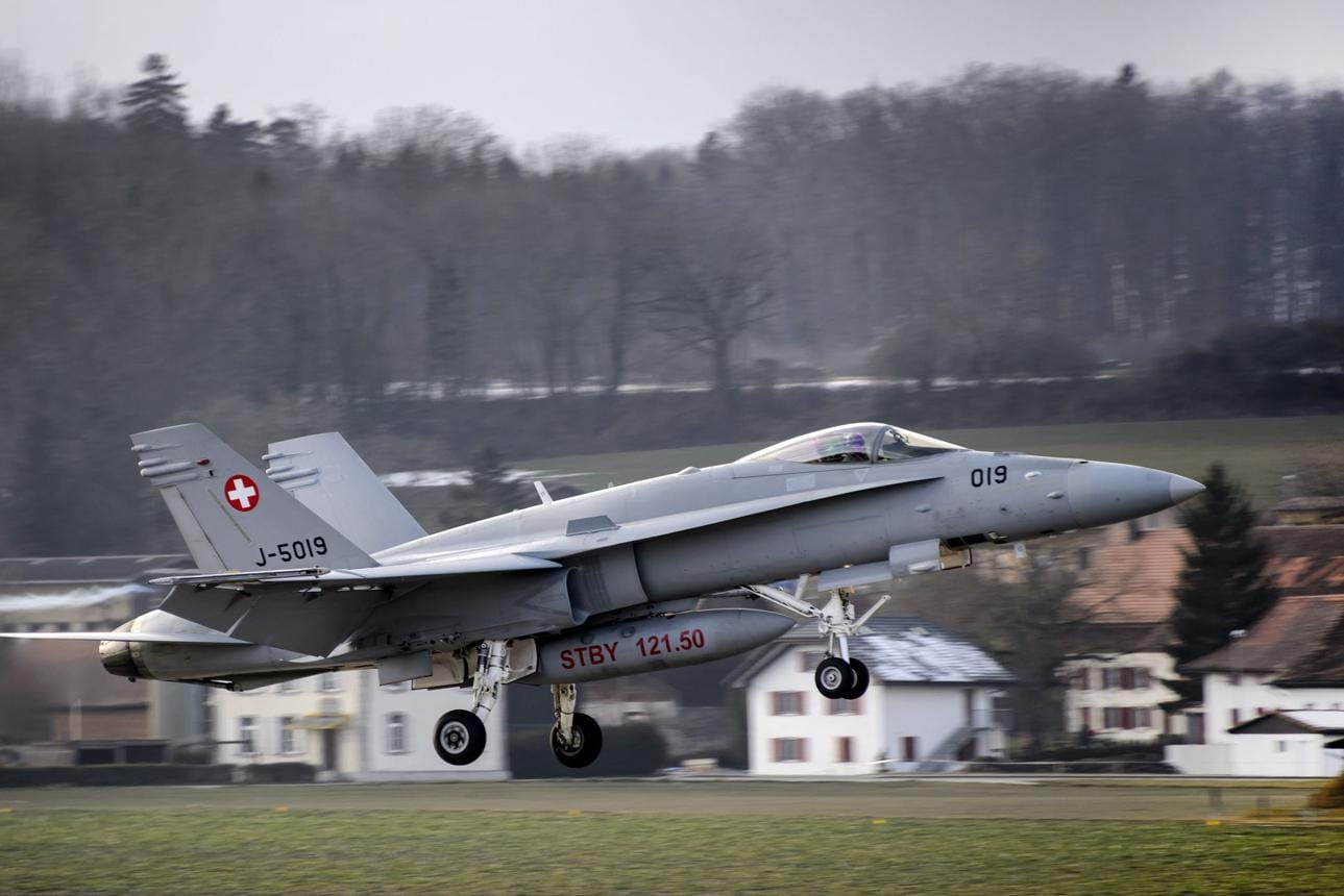 Swiss Air Force Extends Life of F/A-18 Fighter Jets.